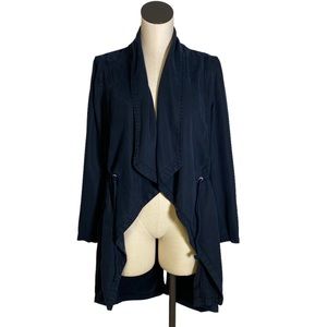 Max Jeans blue 100% Tencel Waterfall Drawstring Waist Jacket S